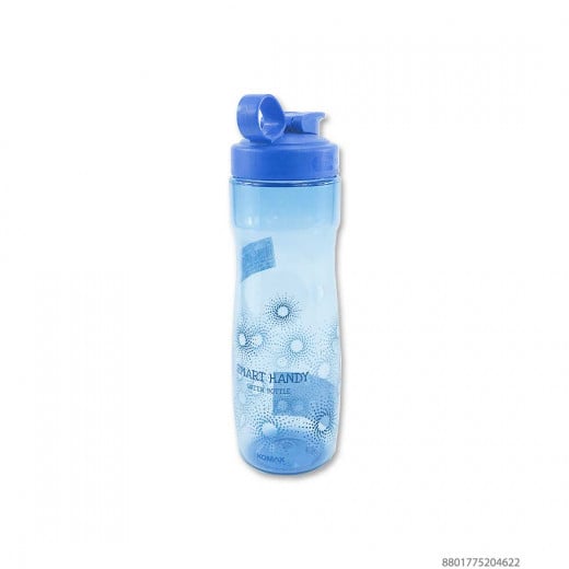 Komax Smart Handy Water Bottle, Blue Color, 600 Ml