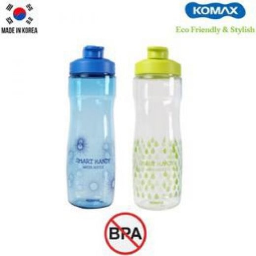 Komax Smart Handy Water Bottle, Blue Color, 600 Ml