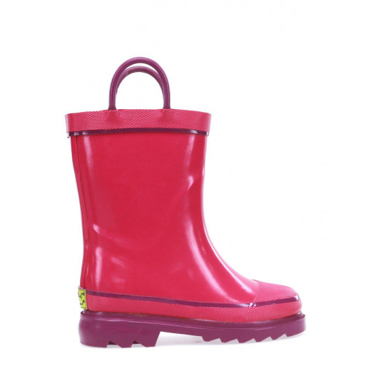 حذاء للمطر باللون الزهري، مقاس 24 من ويسترن شيف