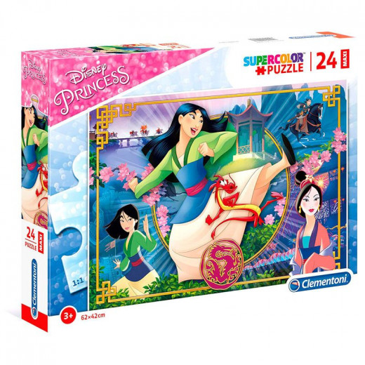 Clementoni Puzzle 24 Pieces, Princess Mulan