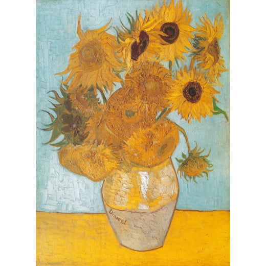 Clementoni Puzzle Van Gogh Sunflowers  , 1000 Pieces