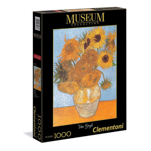 Clementoni Puzzle Van Gogh Sunflowers  , 1000 Pieces