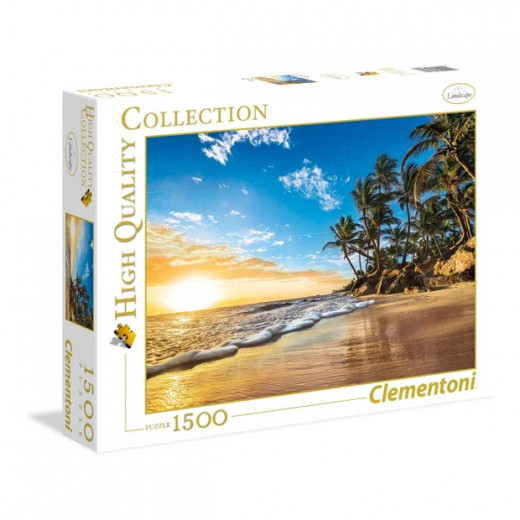 Clementoni Puzzle , High Quality Collection Tropical Sunrise , 1500 Pieces