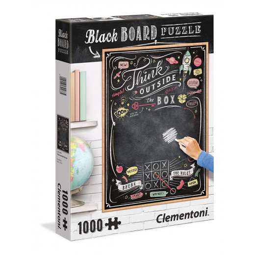 Clementoni Blackboard Jigsaw Puzzle, 1000 Pieces