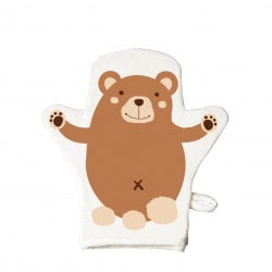 ليفة استحمام على شكل قفاز, بتصميم الدب من فارلن