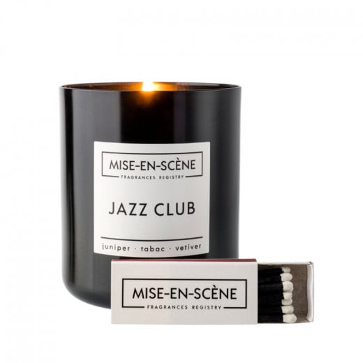 Ambientair Mise En Scented Candle, Jazz Club Scent, 300 Gram