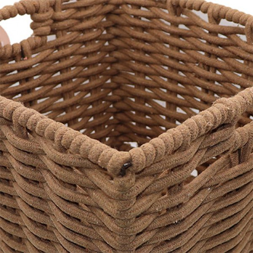 Weva taylor cotton storage basket, taupe