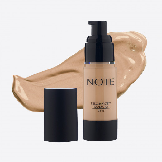 Note Cosmetique Detox and Protect Foundation  - 122 Light Beige