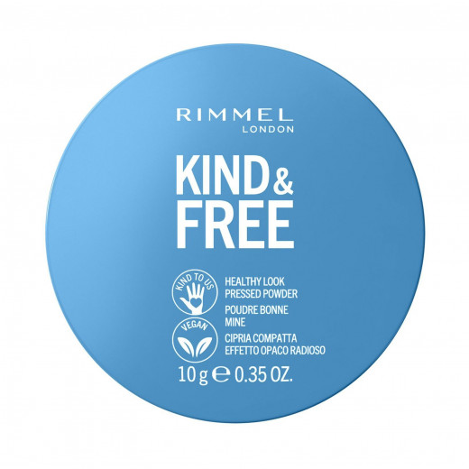 Rimmel London Kind and Free Pressed Powder, 001 Translucent, 10 Gram