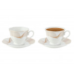 Madame Coco Piquant Coffee Cups, Set of 2 Pieces