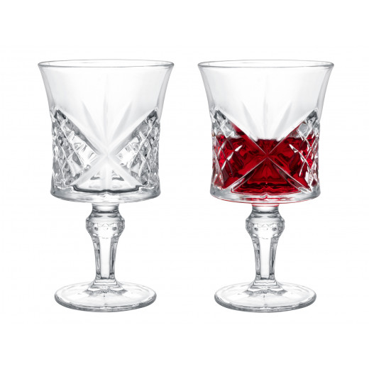 Madame Coco Aron Tall Drinking Glass, Set 4 Pieces