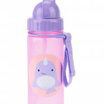 Zoo Straw Bottle Narwhal