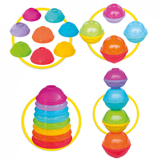 Dede Baby Ball Mini Tower, 8 Pieces