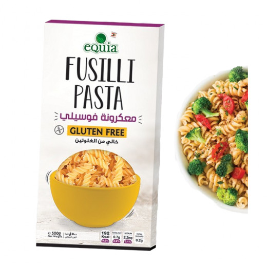 eQuia Pasta Fusilli, Gluten Free, 250 Gram