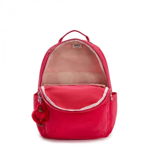 Kipling Seoul Backpack, True Pink Color