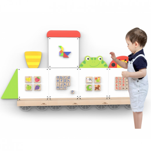 Viga Set of Magnetic Boards and Dry Erase Play Set