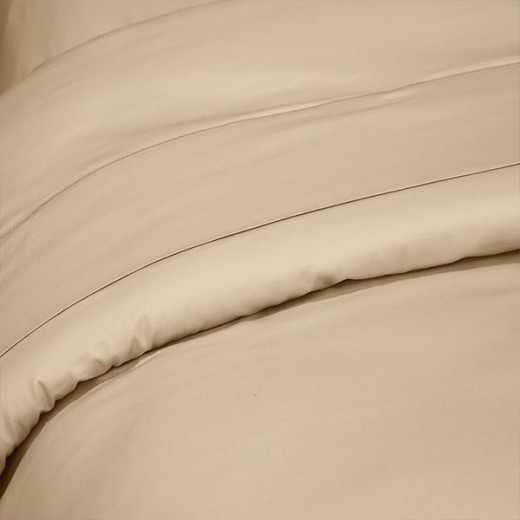 Fieldcrest plain duvet cover, cotton, ivory color, twin size