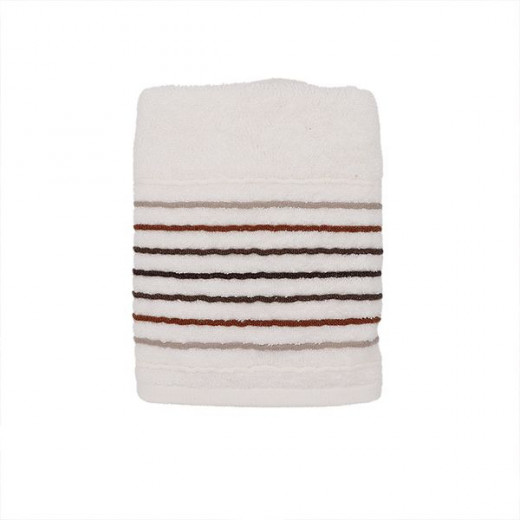 Nova home nestwell jacquard towel, ivory color, 70x140 size