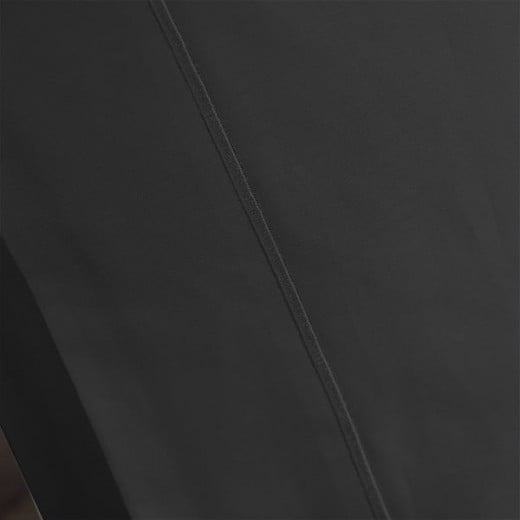 طقم غطاء وسادة بتصميم سادة, قطن, باللون الأسود, قطعتين من فيلدكريست