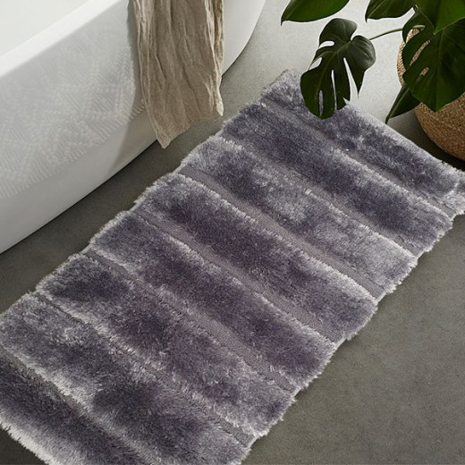 Nova home line pearl bath mat, grey color