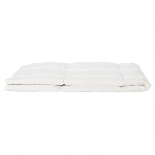 Nova Home Tencel Summer Comforter, Cotton Cover, White Color, King Size