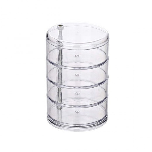 Wenko "Tower" cosmetic organizer, clear
