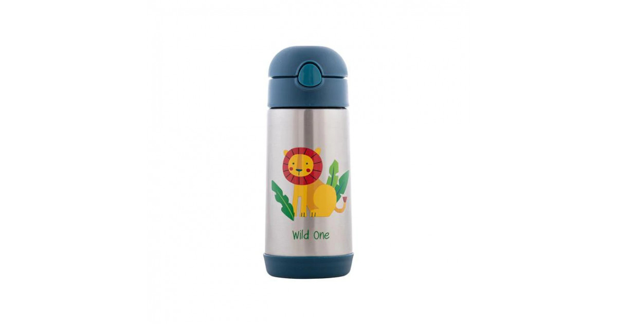 Skip Hop Zoo Double Walled Stainless Steel Bottle - Shark