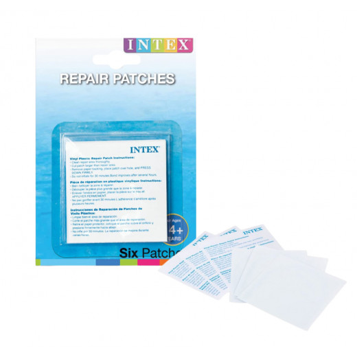 Intex Repair Pathes, 6 stick-on patches