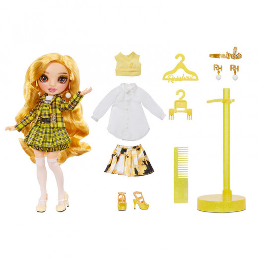 Rainbow High Fashion Collectable Doll Toy For Kids, Marigold Series 3