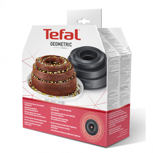Tefal Triangle Twist Cake Mold, 25 Cm
