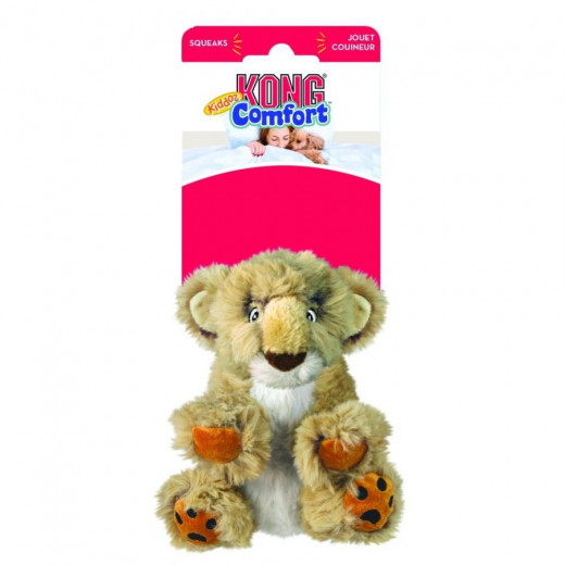 Kong Comfort Kiddos Dog Toy, Lion Design, Large Size
