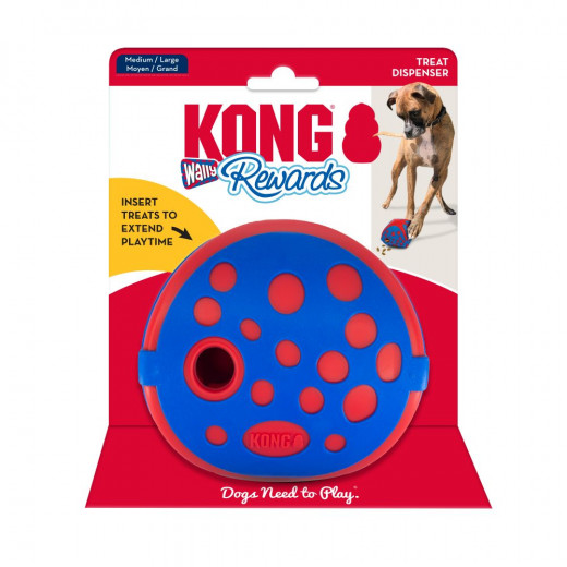 Kong Dog Rewards Wally Toy, Large/Medium Size