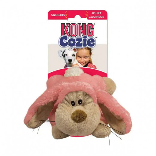 Kong Floppy Rabbit Plush Dog Toys, Size Medium