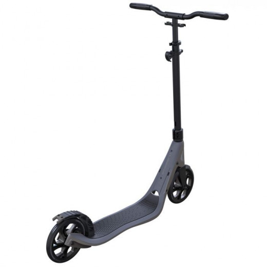 Globber One NL 205 Folding Scooter, Black and Gray Color