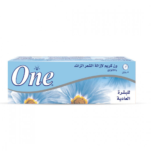 One Hair Removal Cream With Lanolin For Normal Skin, 90 Gram