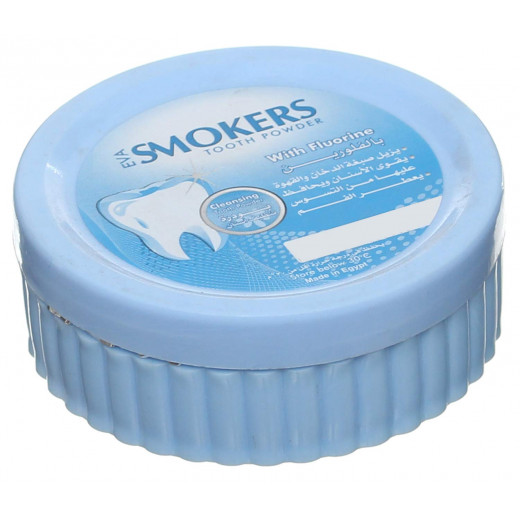 Eva Smokers Cleaning Whitening Teeth Powder, Florin Flavor 40 Gram