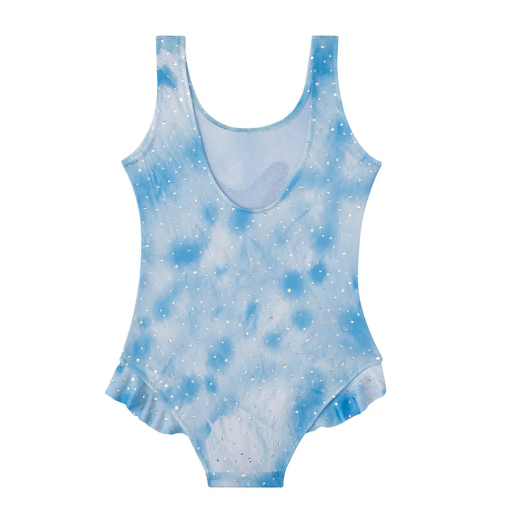 ملابس سباحة بناتي, باللون الازرق, بتصميم تايرا من سليب ستوب