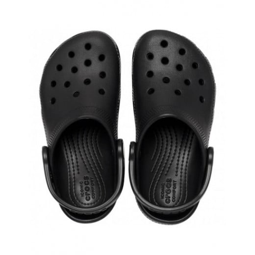 Crocs Classic Clogs, Black Color, Size 38-39