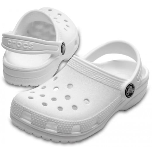 Crocs Classic Clog Kids, White Color, Size 28-29