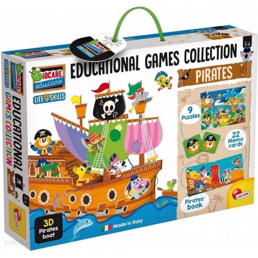Lisciani Educational Games Collection, Pirates