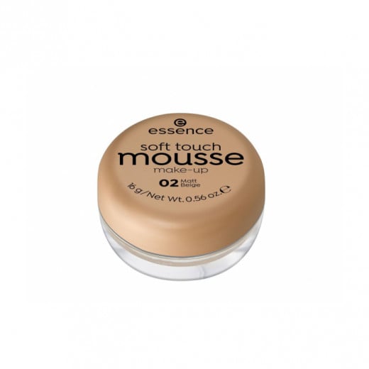 Essence Soft Touch Mousse Foundation, Shade 02