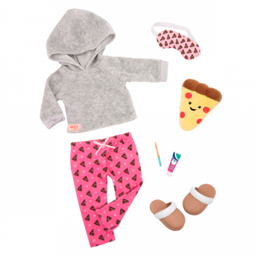Our Generation Accessories Pizza Outfit