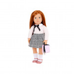 Our Generation Baby Doll With Pink Collared Sweater, Carly