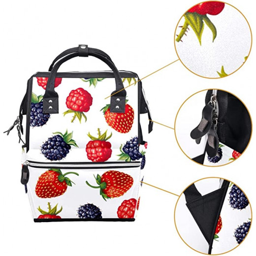 Chicco Berries Diaper Bag Backpack Changing Bags