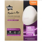 Tommee Tippee Breast Pads, Large Size, 40 Pads