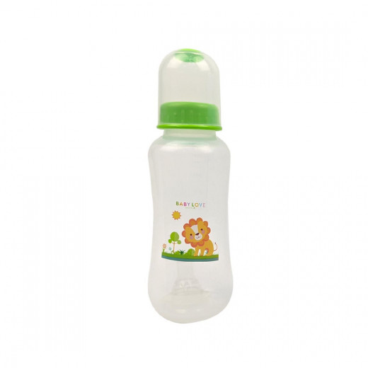 Smart Baby Feeding Bottle, Green Color, 280 Ml