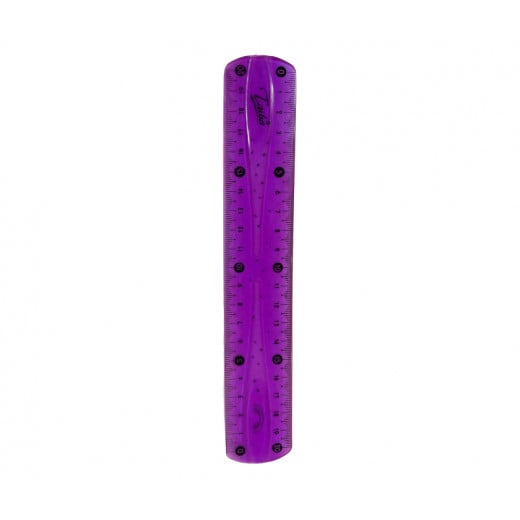 Amigo Flexible Ruler, Purple Color, 20 Cm
