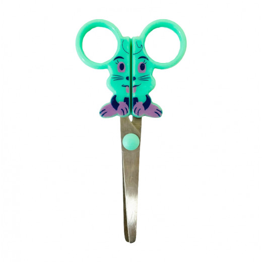 Mice Scissors With Point, Green Color