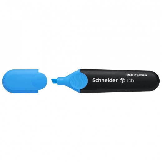 Schneider Job Text Marker, Refillable, Blue Color