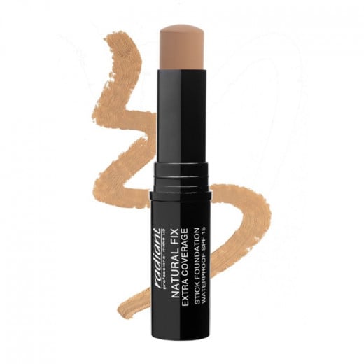 Radiant Natural Fix Extra Coverage Stick Foundation Waterproof,  Number 3